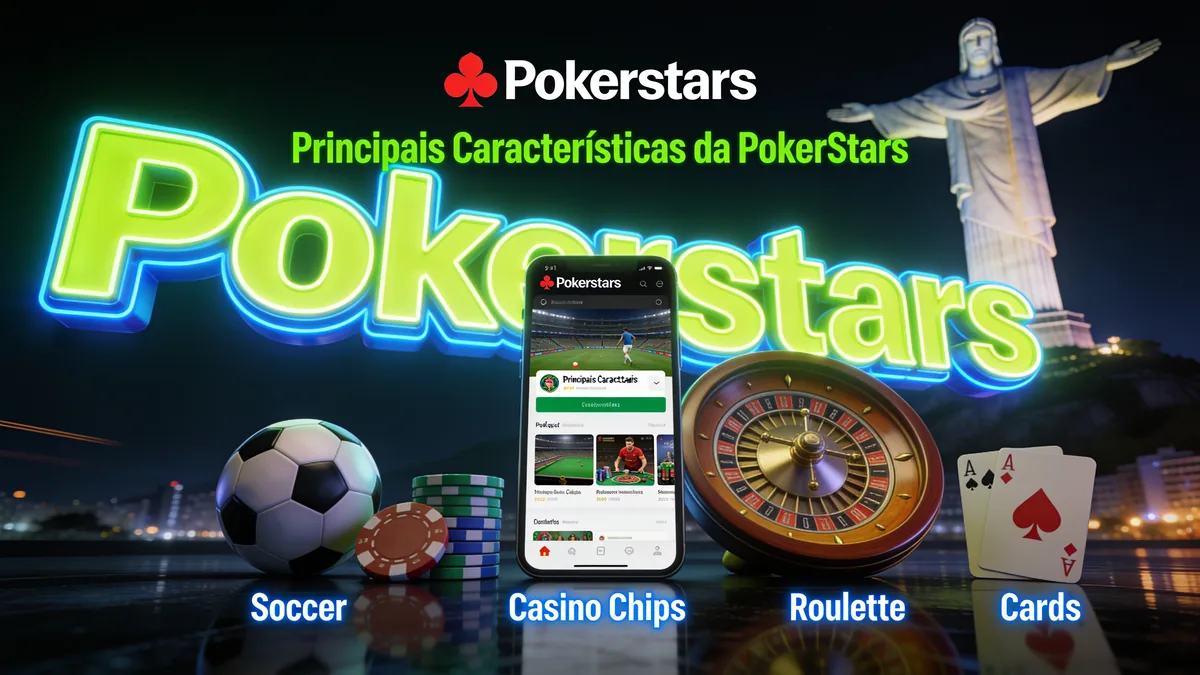 Principais Características da PokerStars para jogadores no Brasil